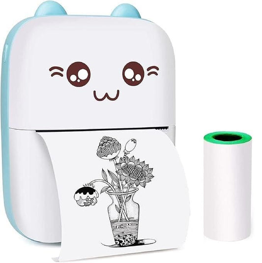 Mini Inkless Bluetooth Printer | Portable Wireless Photo Printer 2025
