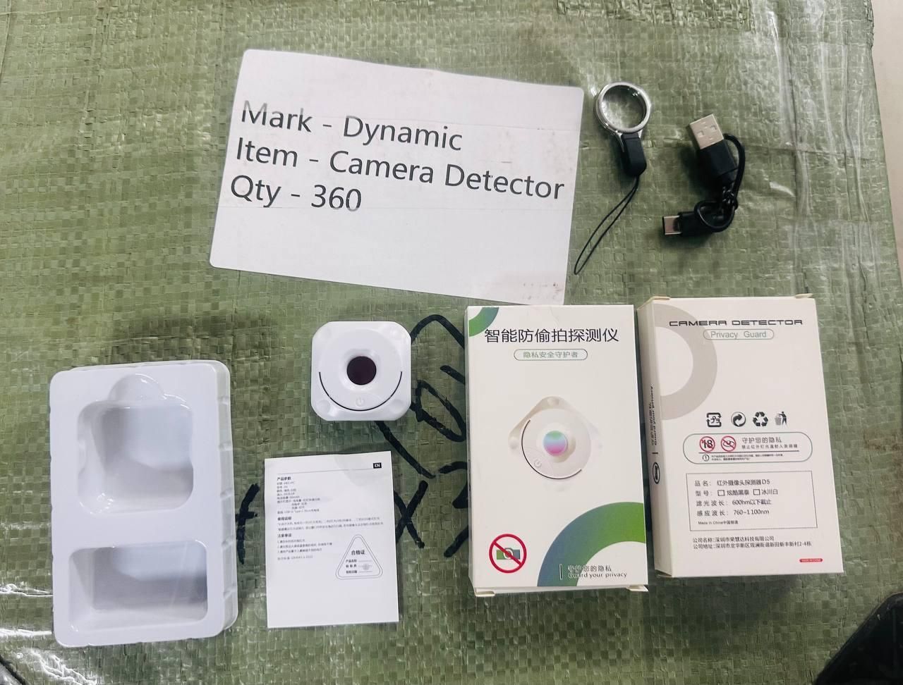 Mini Camera Detector – Anti Spy Infrared Device for Hotel, Office & Travel